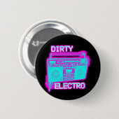 BADGE ROND 5 CM ÉLECTRO SALE (Devant & derrière)