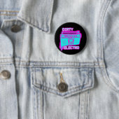 BADGE ROND 5 CM ÉLECTRO SALE (En situation)