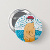 Badge Rond 5 Cm Elefante d'EL (Devant & derrière)