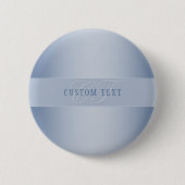 Badge Rond 5 Cm Élégant écriture de script de monogramme modifiabl (Devant)