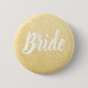 Badge Rond 5 Cm Élégant et moderne mariage de mariée à parties