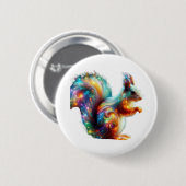 Badge Rond 5 Cm Elégant Swan - Grâce et beauté (Devant & derrière)