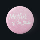 Badge Rond 5 Cm Élégante parties scintillant rose en or mère de la<br><div class="desc">Design élégant en parties scintillant d'or rose faux.</div>