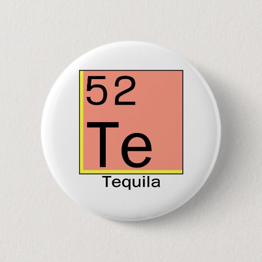 Badge Rond 5 Cm Élément 52 : Tequila (Devant)
