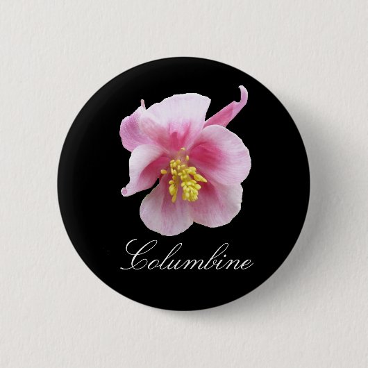 Badge Rond 5 Cm Eléments de fleur de colonne (Devant)