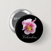Badge Rond 5 Cm Eléments de fleur de colonne (Devant & derrière)