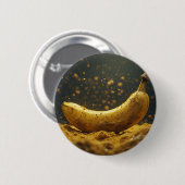 Badge Rond 5 Cm Élévation de banane du sol (Devant & derrière)