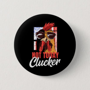 Badge Rond 5 Cm Éleveur de poulets et amateur de poulets - Pas auj