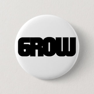 Badge Rond 5 Cm Élevez les visuels - logo de Growvisuals
