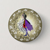 Badge Rond 5 Cm Elf (Devant)