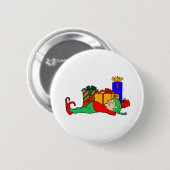 Badge Rond 5 Cm Elf Naps (Devant & derrière)