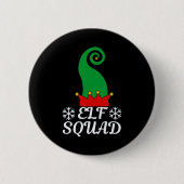 Badge Rond 5 Cm Elf Squad (Devant)
