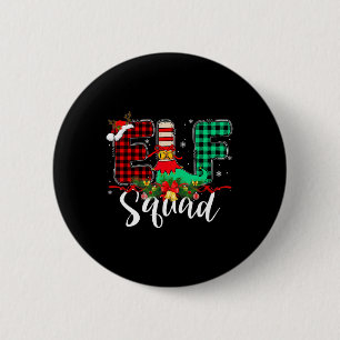 Badge Rond 5 Cm Elf Squad Christmas Family Group Correspondance Pè