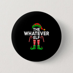 Badge Rond 5 Cm Elf Xmas qui correspond à la famille Elf Christma