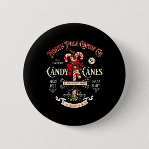 Badge Rond 5 Cm Elfe de la société de canne à sucre Old Fashioned