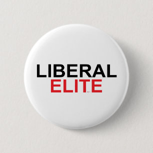 Badge Rond 5 Cm Élite libérale
