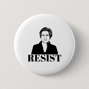 Badge Rond 5 Cm Elizabeth Warren Teeshirt Résistance féministe pol