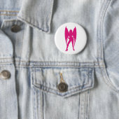 Badge Rond 5 Cm Elle diable 2 (En situation)