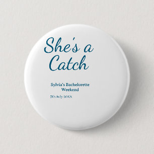 Badge Rond 5 Cm Elle est un nom de weekend enterrement de vie de j
