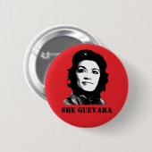 Badge Rond 5 Cm Elle Guevara (Devant & derrière)