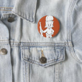 BADGE ROND 5 CM ELMER FUDD™ (En situation)
