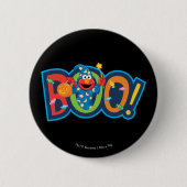 Badge Rond 5 Cm Elmo | Halloween Boo ! (Devant)