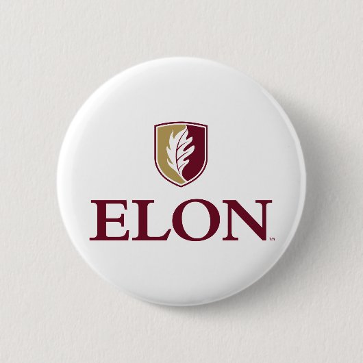 Badge Rond 5 Cm Elon (Devant)