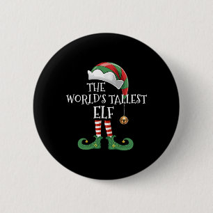 Badge Rond 5 Cm Élue de Noël la plus grande du monde, famille asso