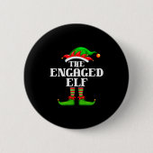 Badge Rond 5 Cm Élutin Engagé pour le groupe familial de Noël  (Devant)