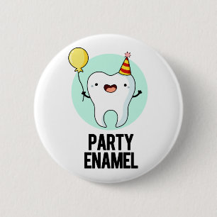 Badge Rond 5 Cm Émail de fête Funny Dot Pun