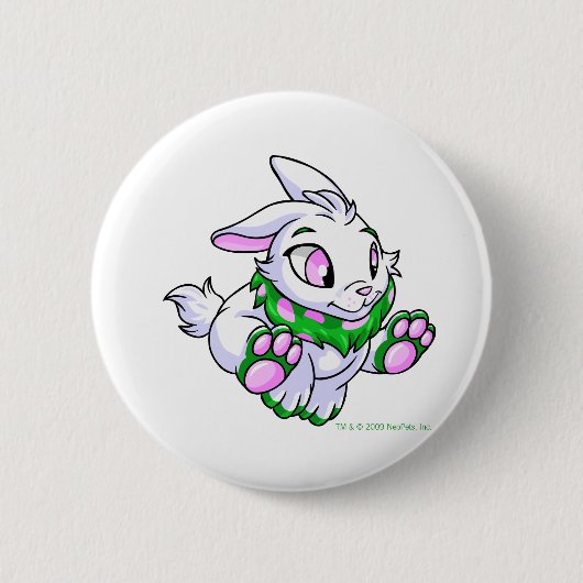 Badge Rond 5 Cm Emballage de Cybunny vert (Devant)