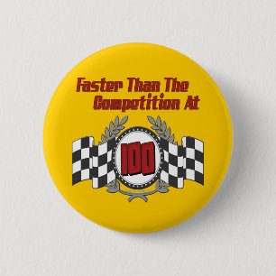 Badge Rond 5 Cm Emballage des cadeaux d'anniversaire orientés