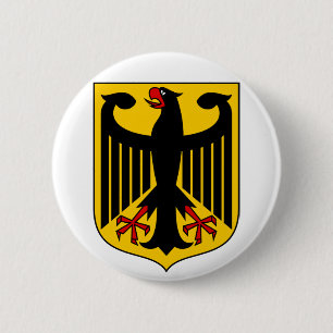 Badge Rond 5 Cm emblème de l'Allemagne