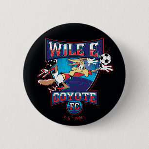 Badge Rond 5 Cm Emblème du club de football WILE E. COYOTE™