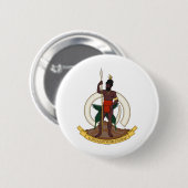 Badge Rond 5 Cm emblème du vanuatu (Devant & derrière)