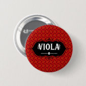 Badge Rond 5 Cm Emblème Viola (Devant & derrière)
