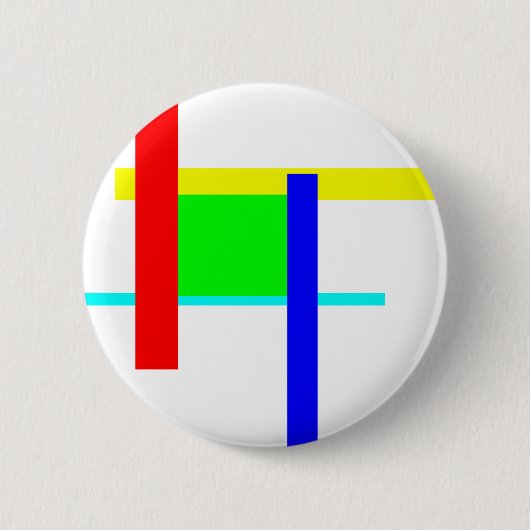 Badge Rond 5 Cm Embrassage coloré (Devant)