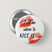 BADGE ROND 5 CM EMBRASSEZ-LE… (Devant & derrière)