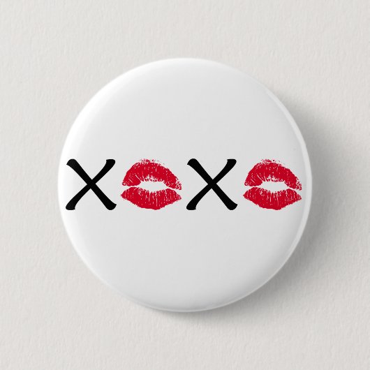 Badge Rond 5 Cm Embrous et baisers (Devant)