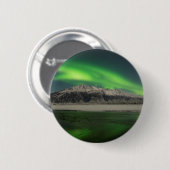 Badge Rond 5 Cm Emerald Aurora (Devant & derrière)