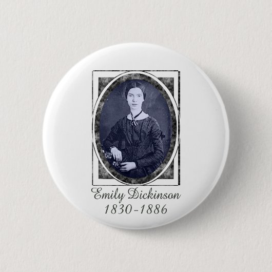 Badge Rond 5 Cm Emily Dickinson (Devant)