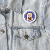 Badge Rond 5 Cm Emma de Lesum (En situation)