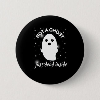 Badge Rond 5 Cm Emo Goth pas une grunge d'intérieur de fantôme