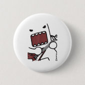 Badge Rond 5 Cm Emo Scence Guitar Domo Y2k Japanese  (Devant)