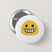 Badge Rond 5 Cm Emoji Griller (Devant & derrière)