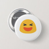 Badge Rond 5 Cm Emoji riant (Devant & derrière)
