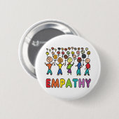 Badge Rond 5 Cm Empathie (Devant & derrière)