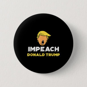 Badge Rond 5 Cm Empêcher Donald Trump - Pas mon président Drôle Dr