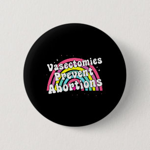 Badge Rond 5 Cm Empêcher les avortements Feminist Funny Pro Choice