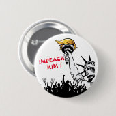 Badge Rond 5 Cm Empêcher Trump maintenant (Devant & derrière)